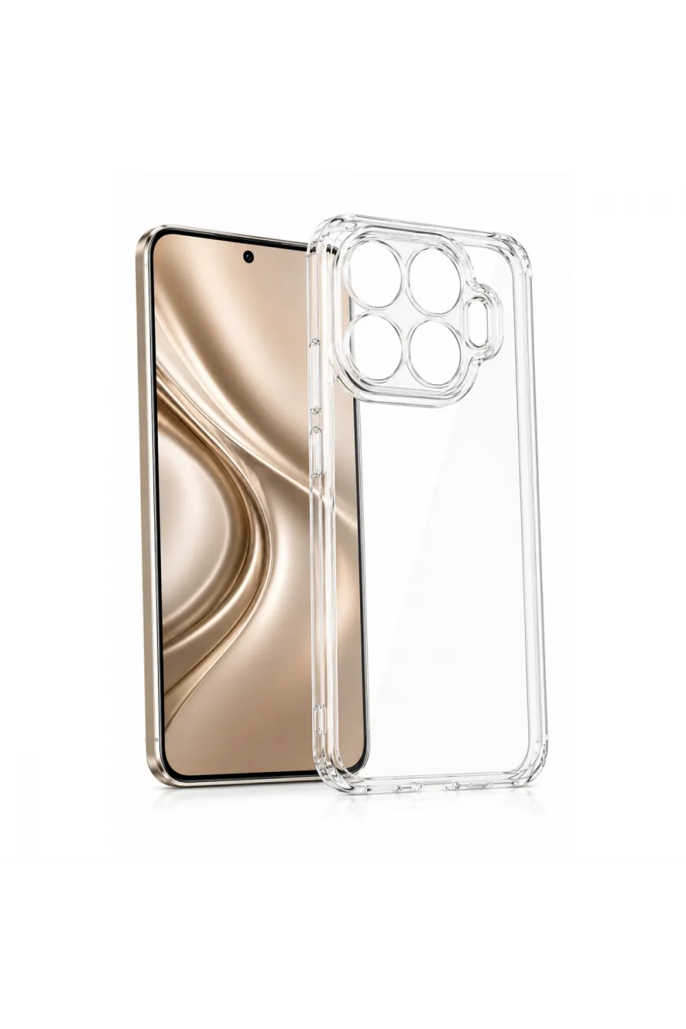 Xiaomi Mi 17t Lüx Şeffaf Silikon - Şeffaf