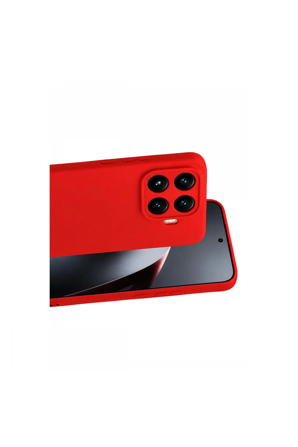 Xiaomi Mi 17t Pro First Silikon - Kırmızı