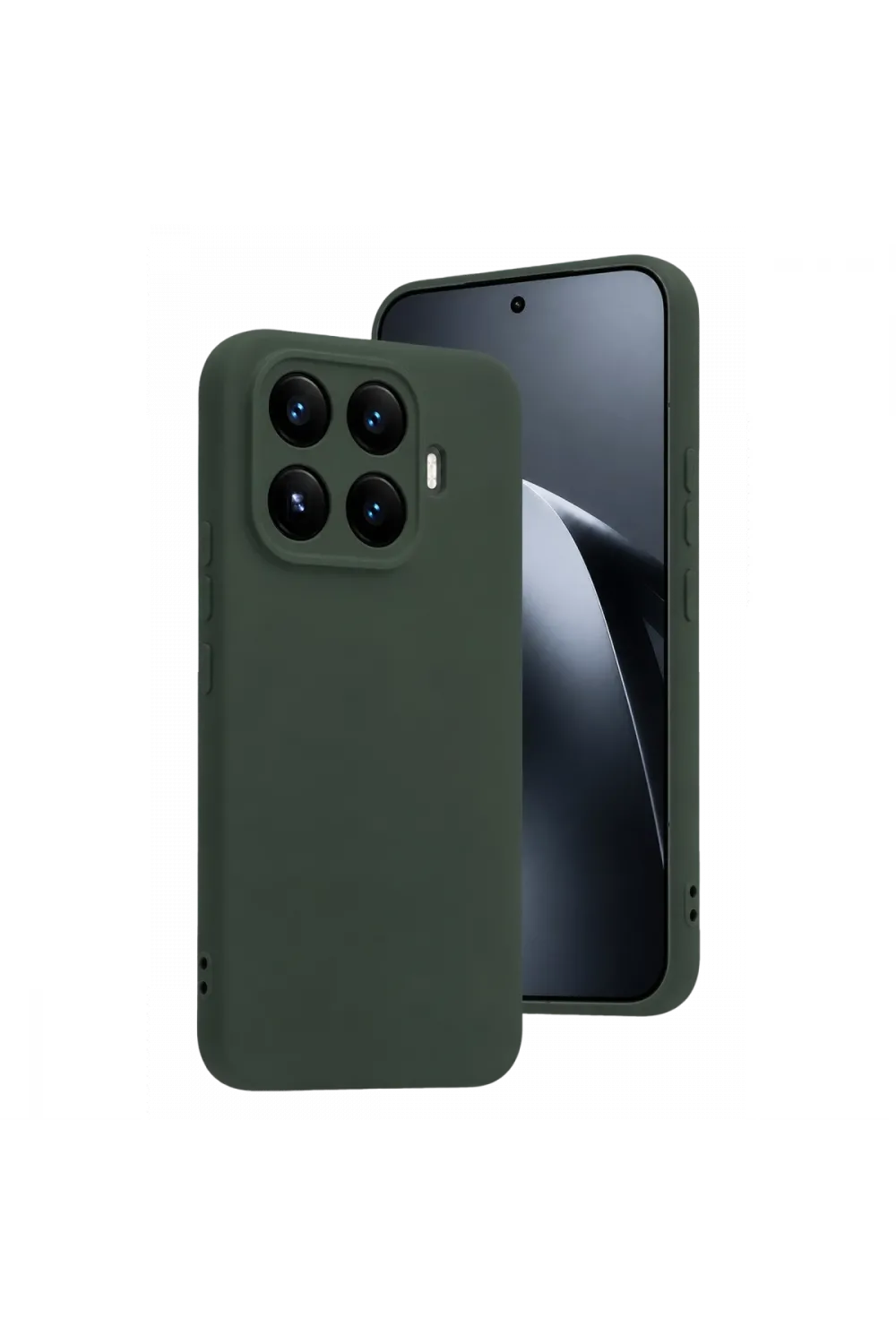 Xiaomi Mi 17t Pro First Silikon - Koyu Yeşil