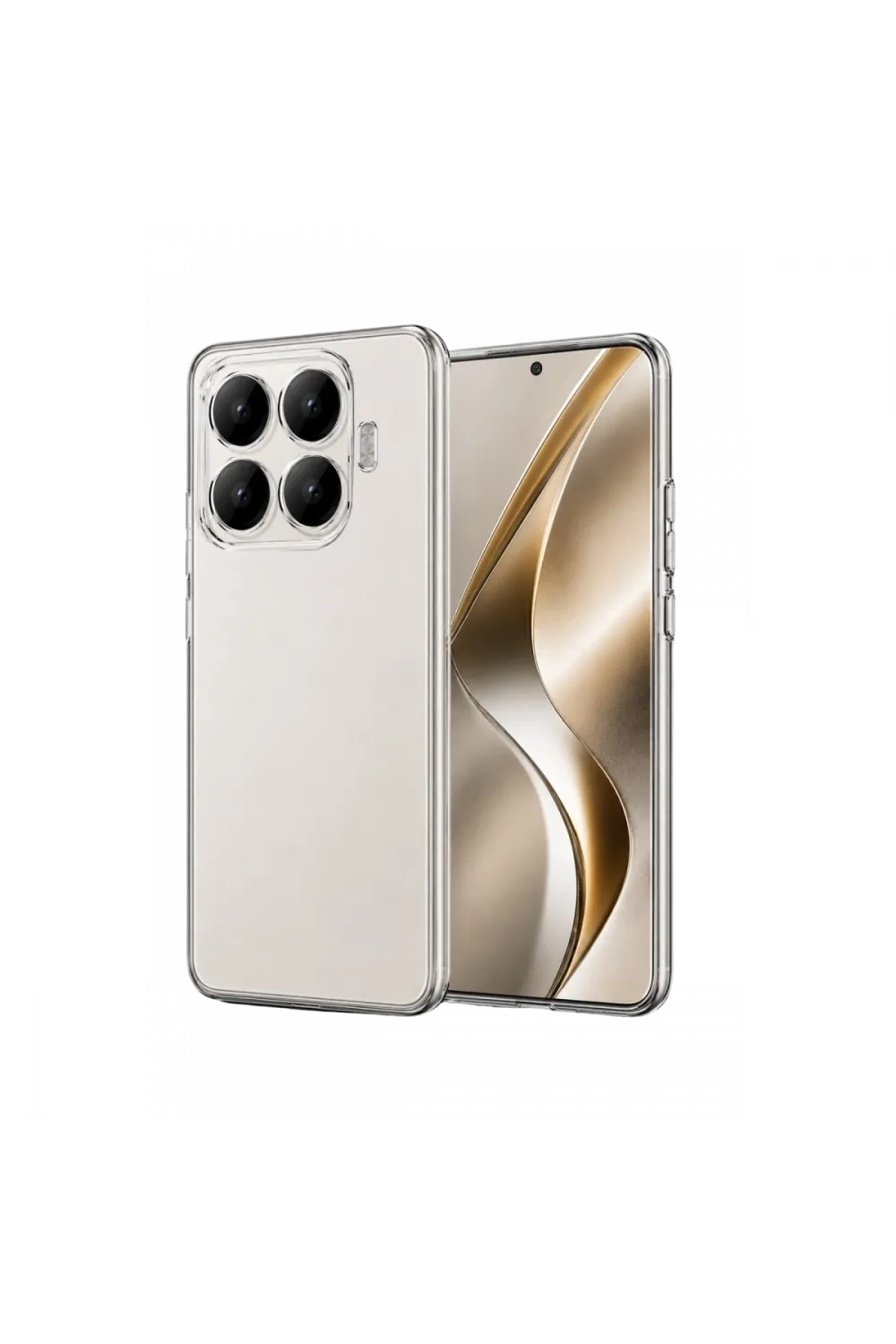 Xiaomi Mi 17t Pro Lüx Şeffaf Silikon - Şeffaf