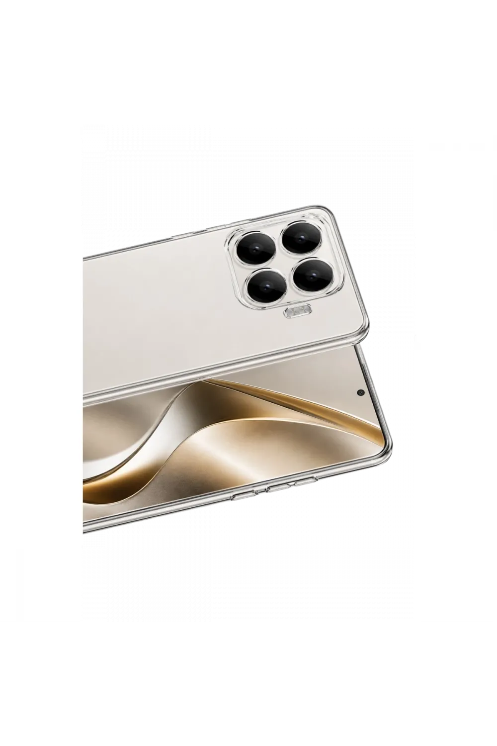Xiaomi Mi 17t Pro Lüx Şeffaf Silikon - Şeffaf