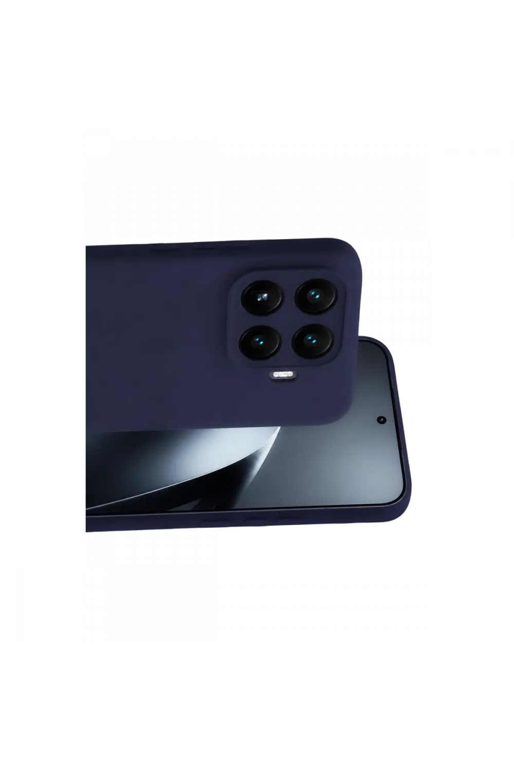 Xiaomi Mi 17t Pro Nano İçi Kadife Silikon - Lacivert