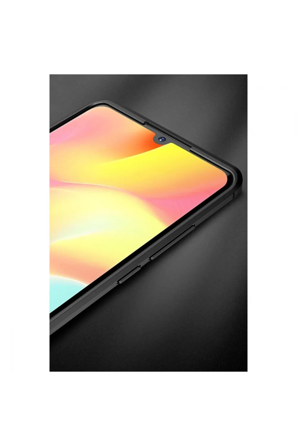 Xiaomi Mi Note 10 Lite Kılıf Auto Focus Kapak - Kırmızı
