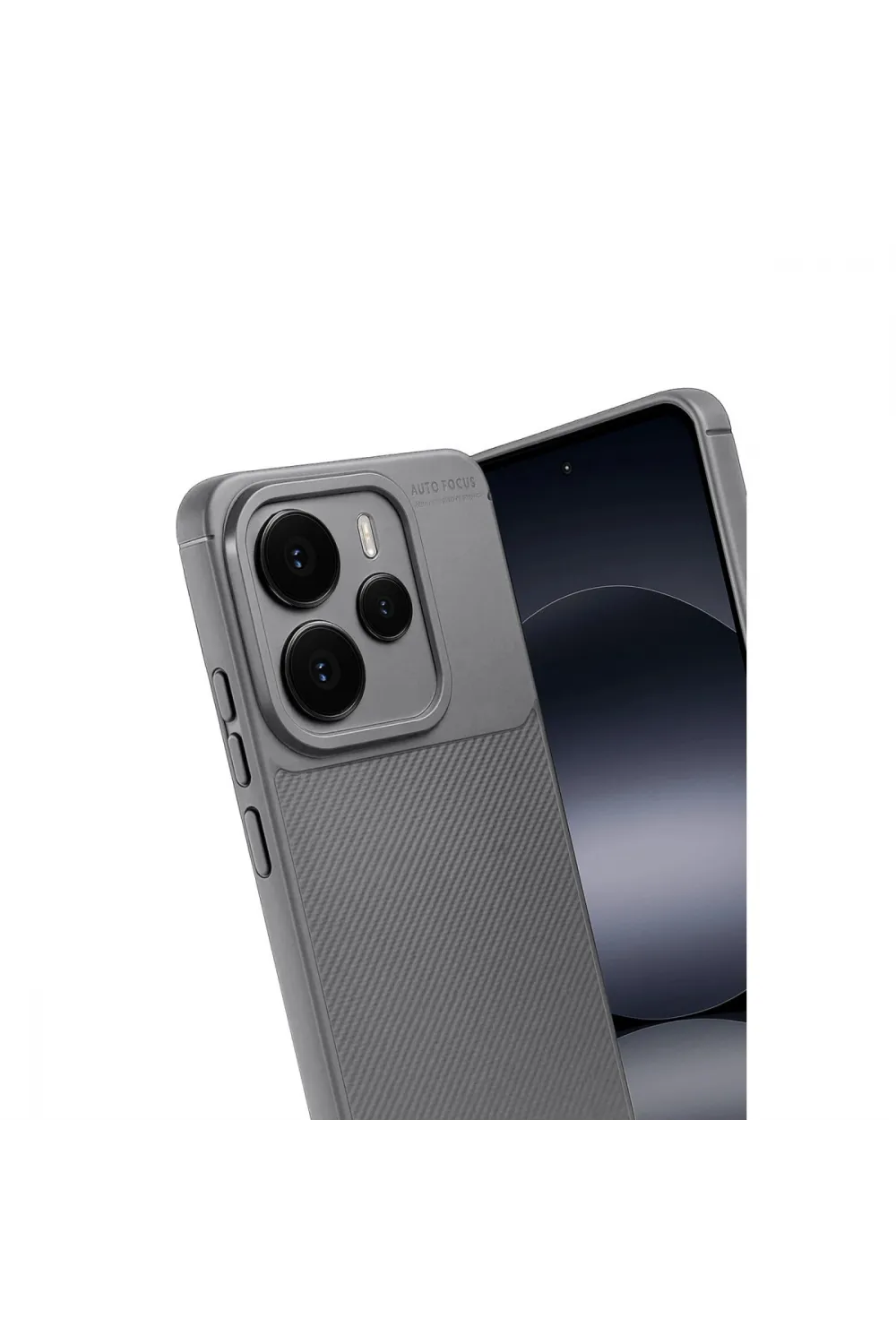 Xiaomi Note 14 5g Auto Focus Karbon Kapak - Gri