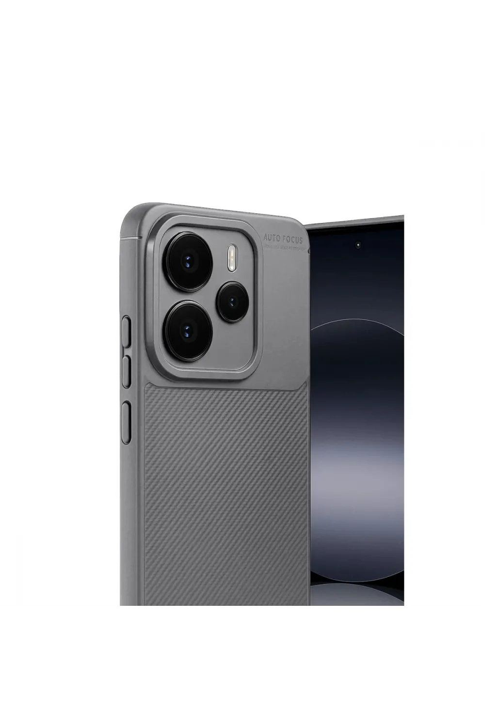 Xiaomi Note 14 5g Auto Focus Karbon Kapak - Gri