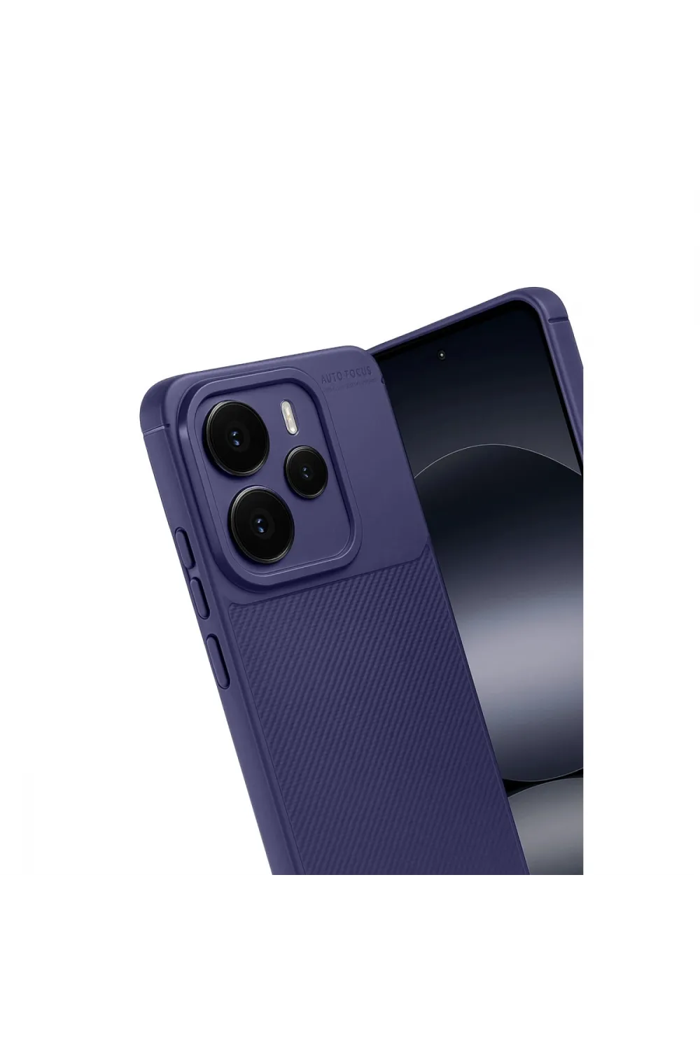 Xiaomi Note 14 5g Auto Focus Karbon Kapak - Lacivert