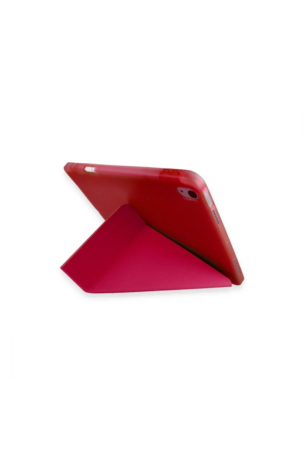 Xiaomi Pad 6 Kılıf Kalemlikli Mars Tablet Kılıfı - Kırmızı