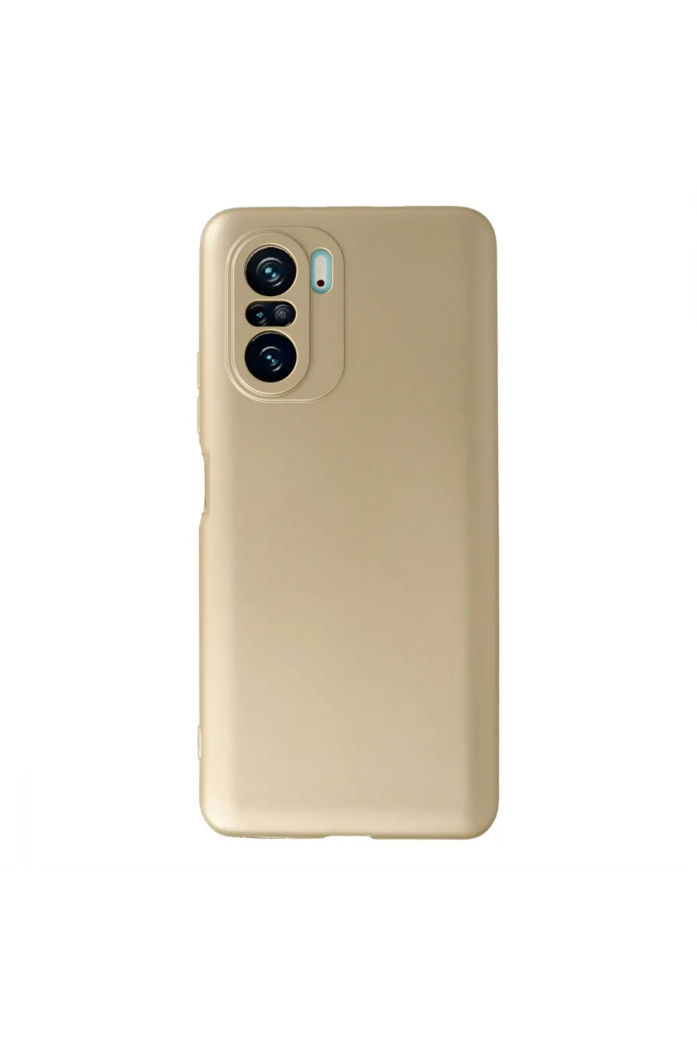 Xiaomi Poco F3 Kılıf First Silikon - Gold