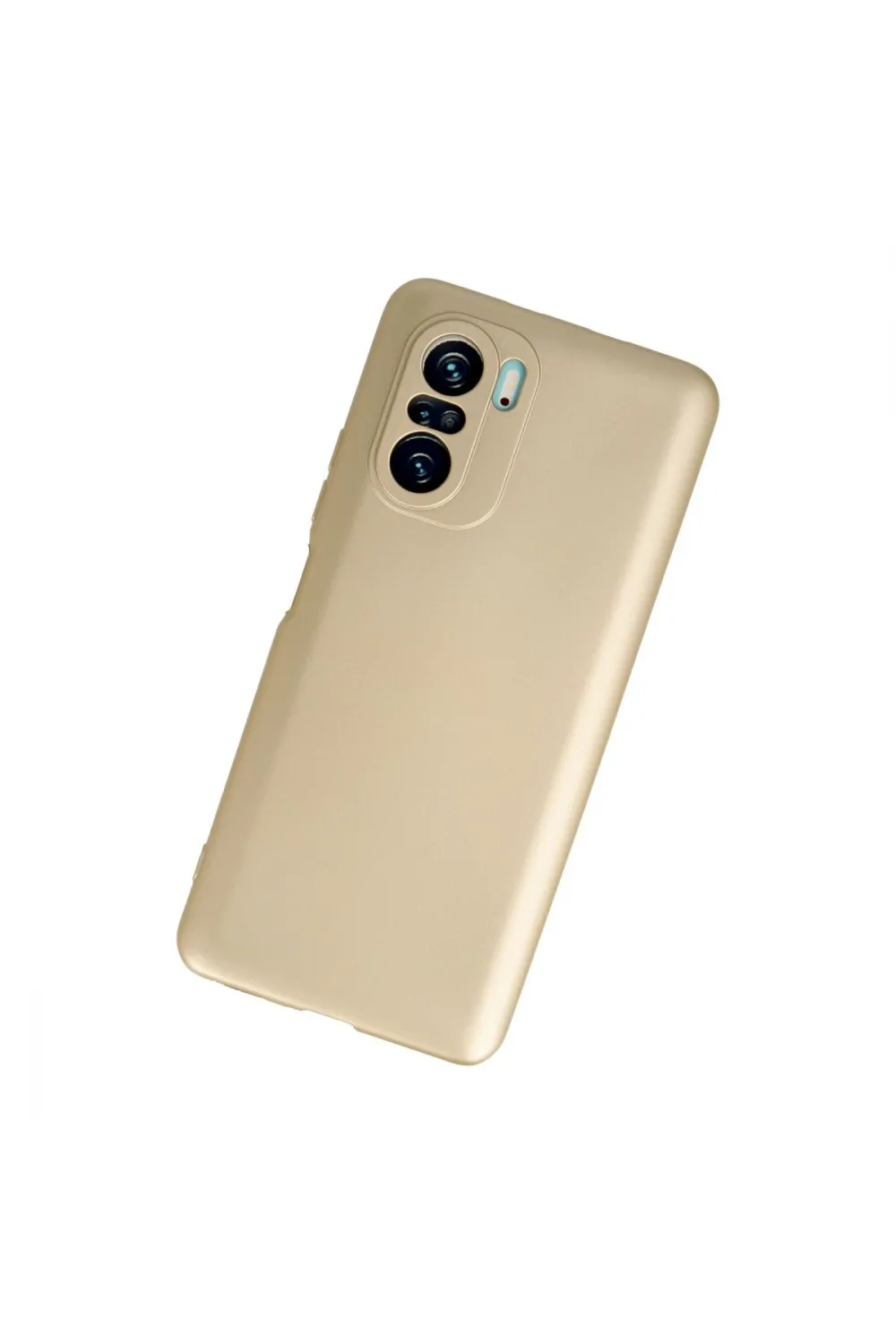 Xiaomi Poco F3 Kılıf First Silikon - Gold