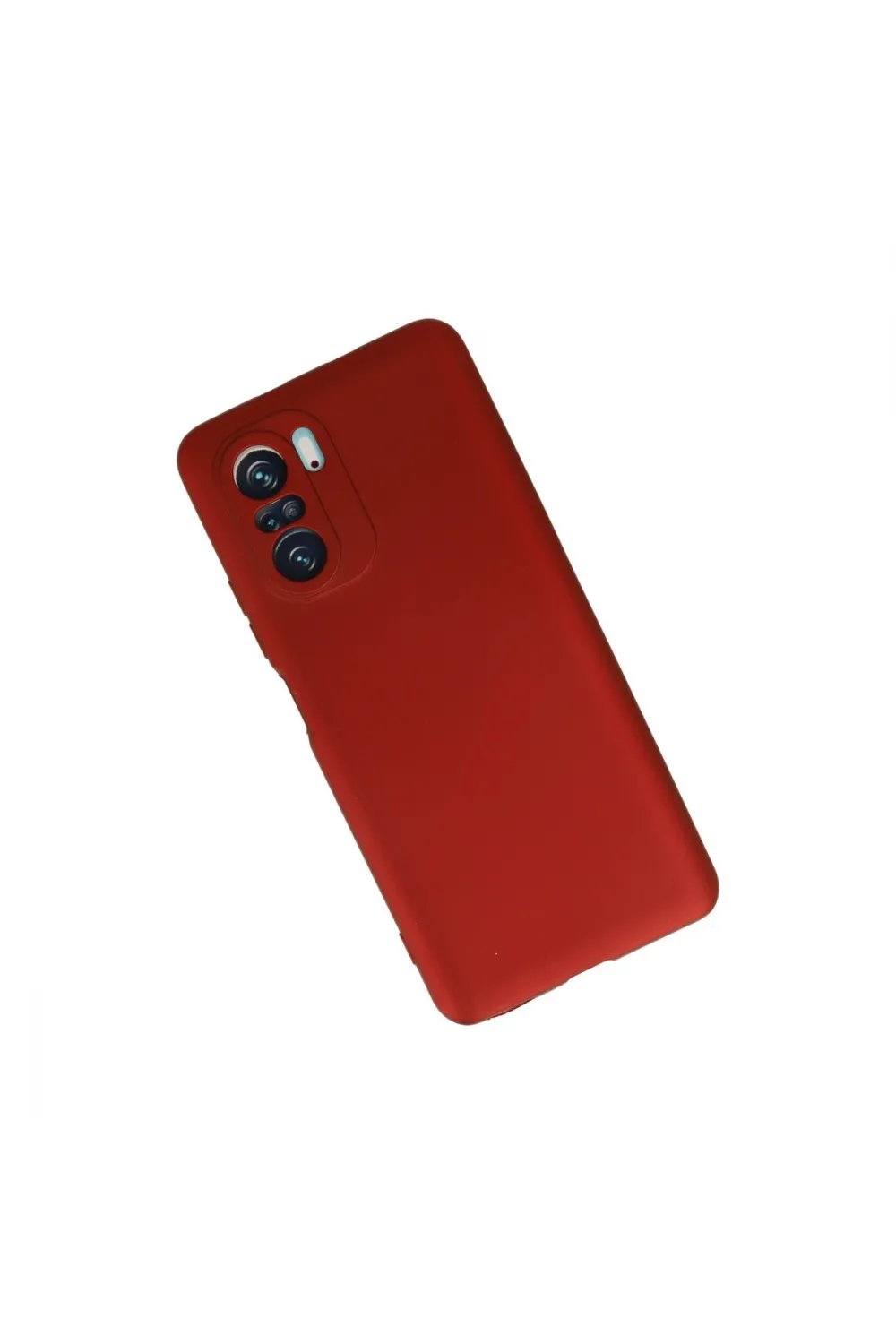 Xiaomi Poco F3 Kılıf First Silikon - Kırmızı