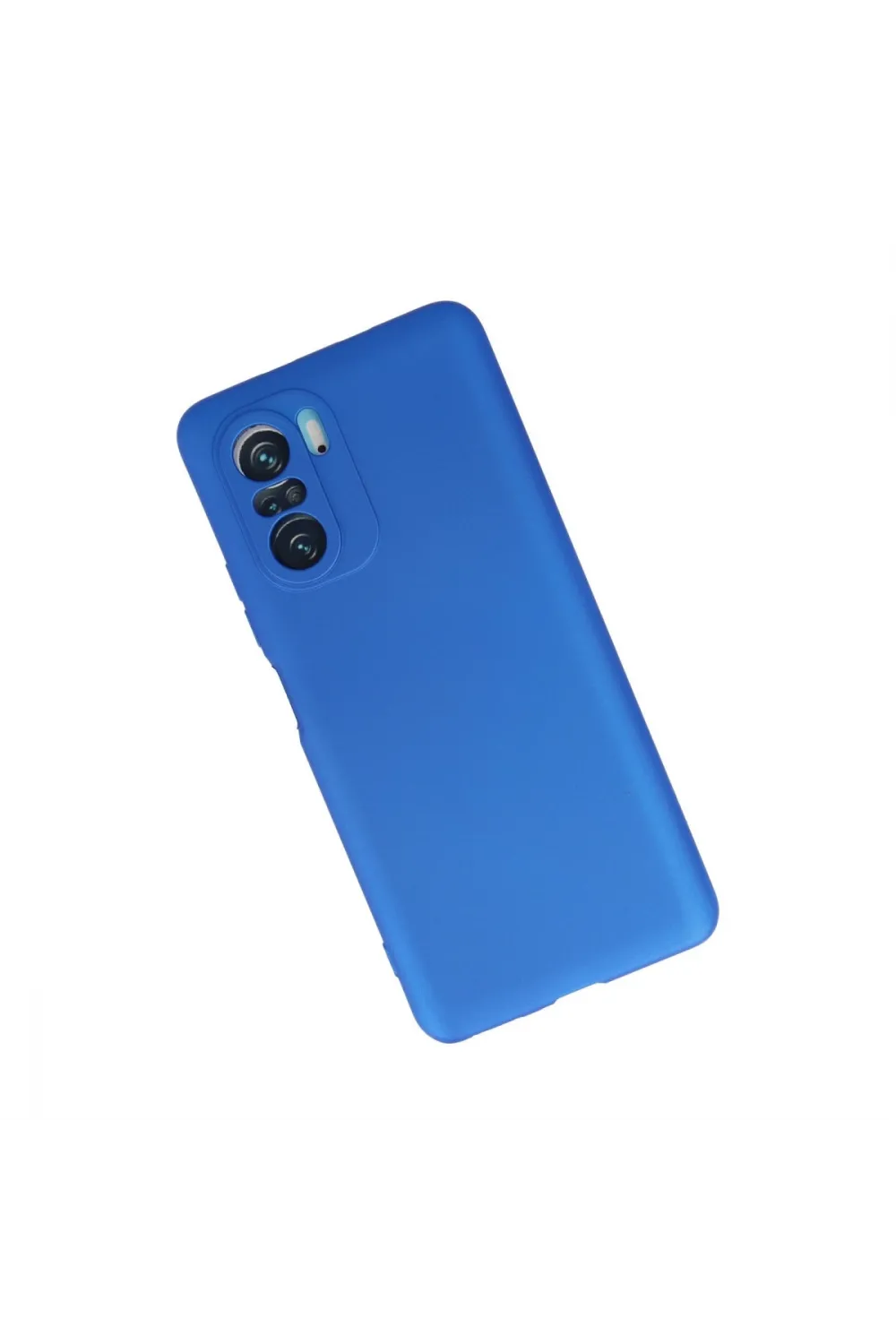 Xiaomi Poco F3 Kılıf First Silikon - Mavi