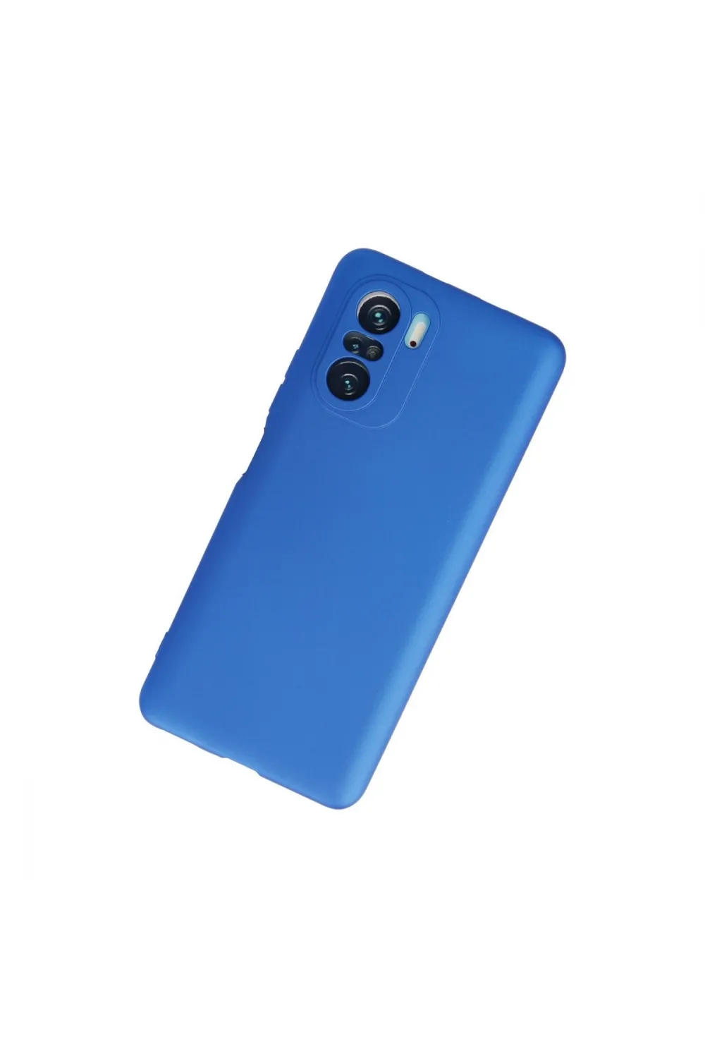 Xiaomi Poco F3 Kılıf First Silikon - Mavi