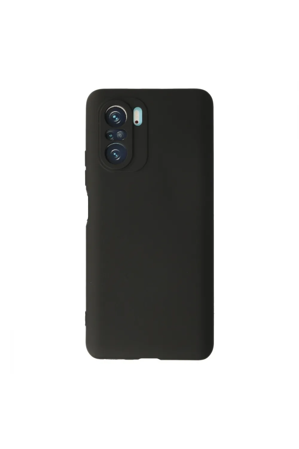 Xiaomi Poco F3 Kılıf First Silikon - Siyah