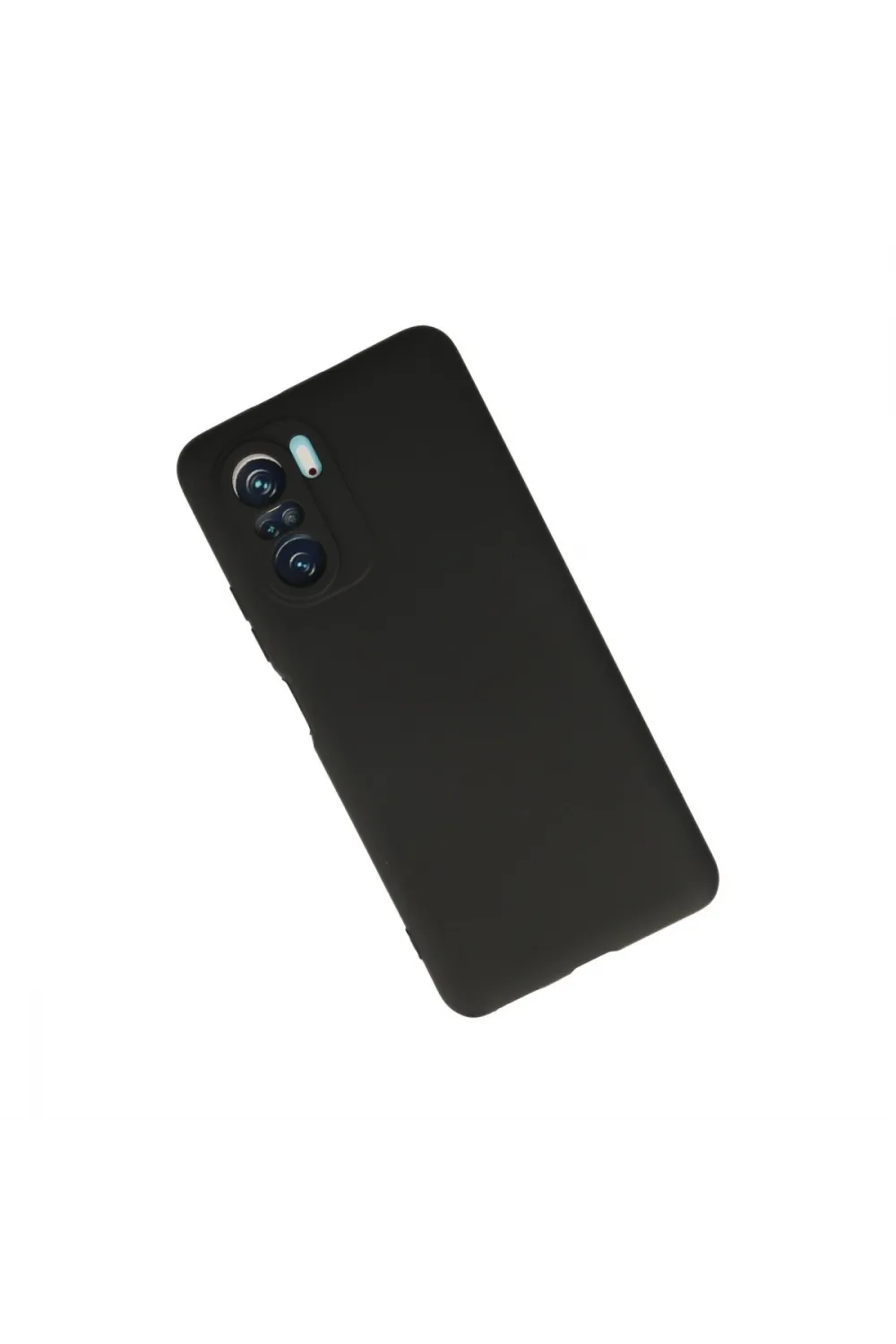Xiaomi Poco F3 Kılıf First Silikon - Siyah