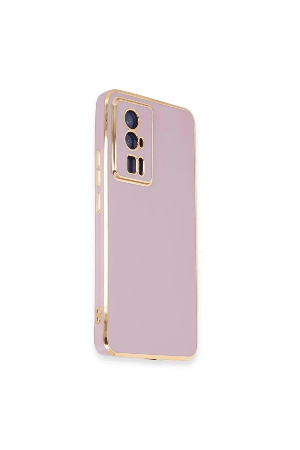 Xiaomi Poco F5 Pro Kılıf Volet Silikon - Mor