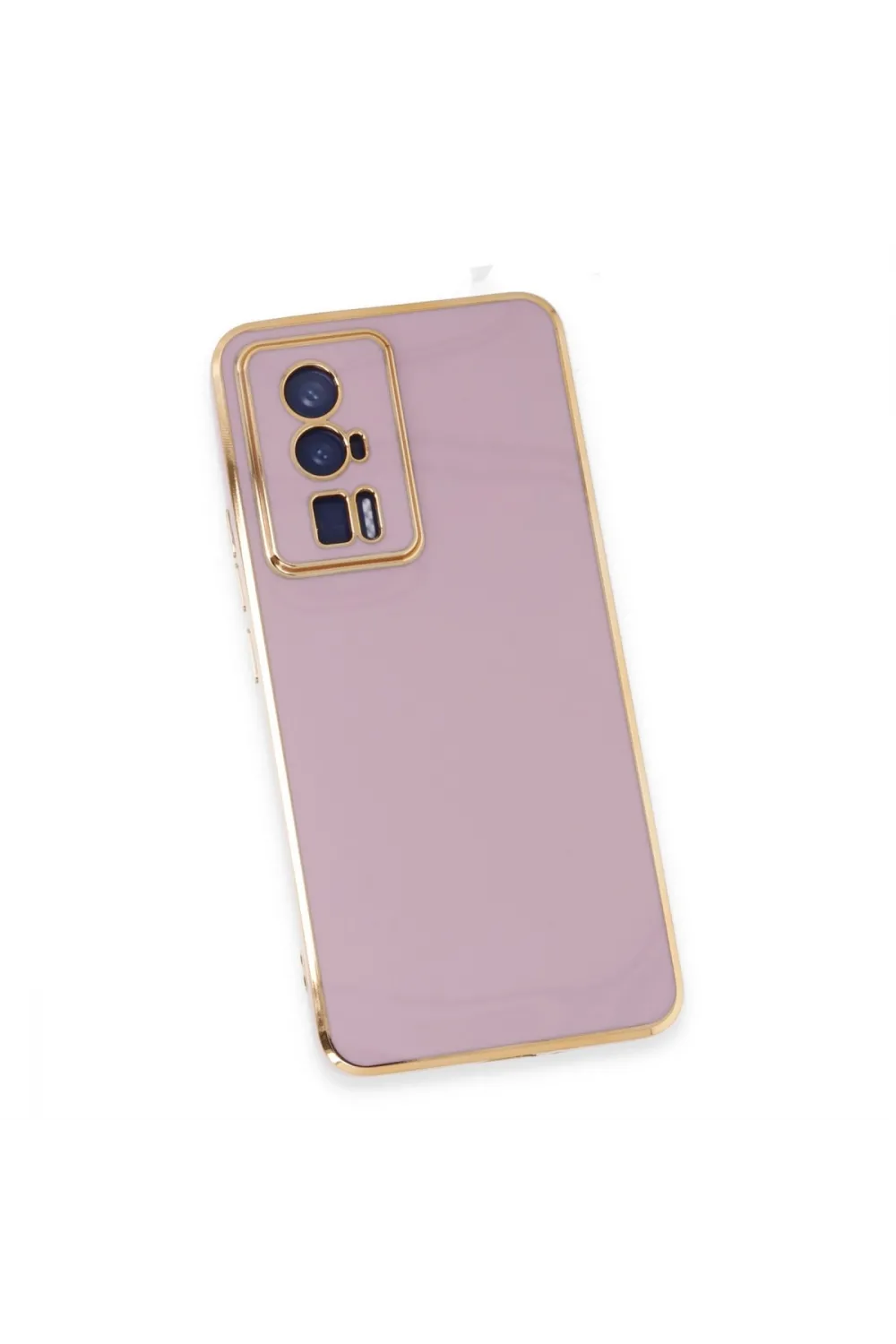 Xiaomi Poco F5 Pro Kılıf Volet Silikon - Mor