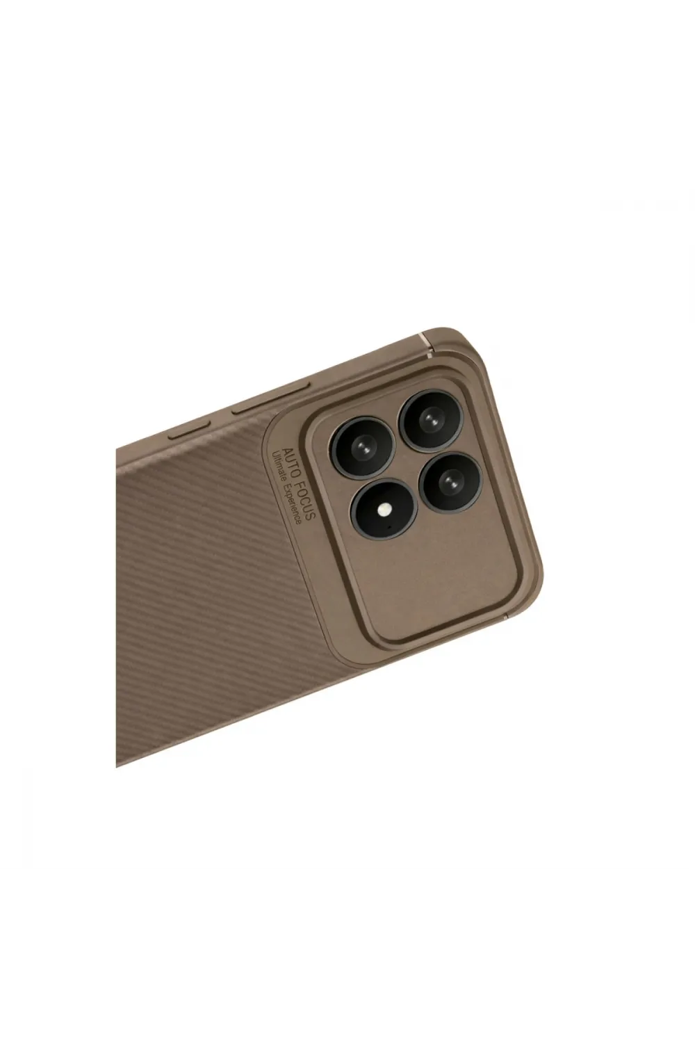 Xiaomi Poco F8 Pro Auto Focus Karbon Kapak - Kahverengi