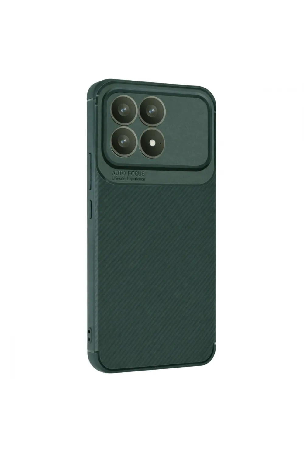 Xiaomi Poco F8 Pro Auto Focus Karbon Kapak - Koyu Yeşil