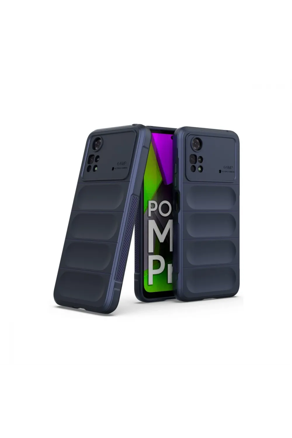 Xiaomi Poco M4 Pro 4g Kılıf Optimum Silikon - Lacivert