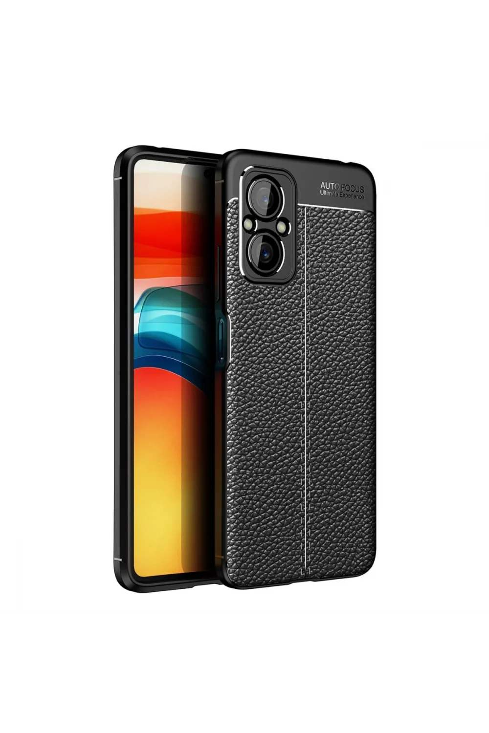 Xiaomi Poco M5 Kılıf Auto Focus Kapak - Siyah