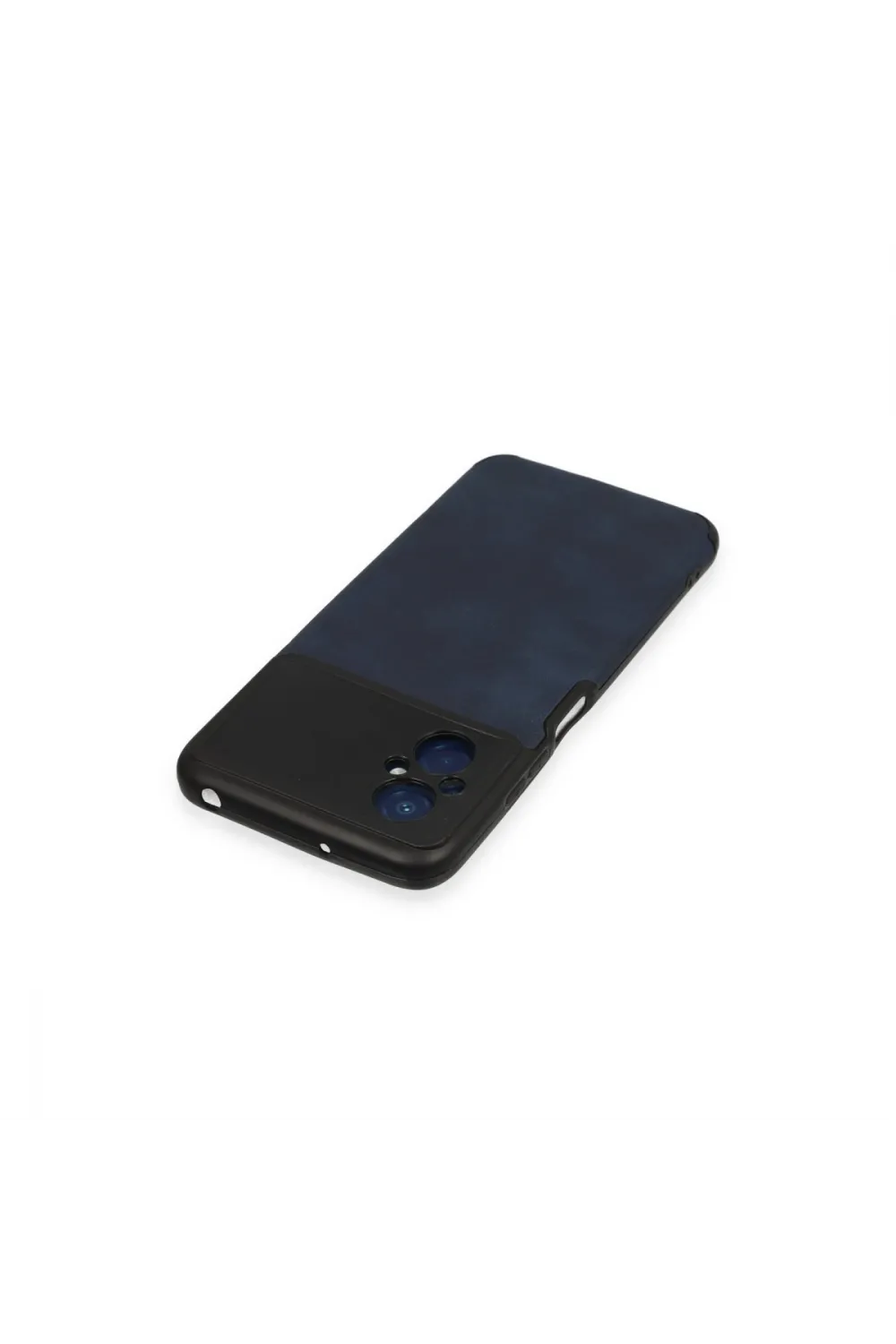 Xiaomi Poco M5 Kılıf Loop Deri Silikon - Lacivert