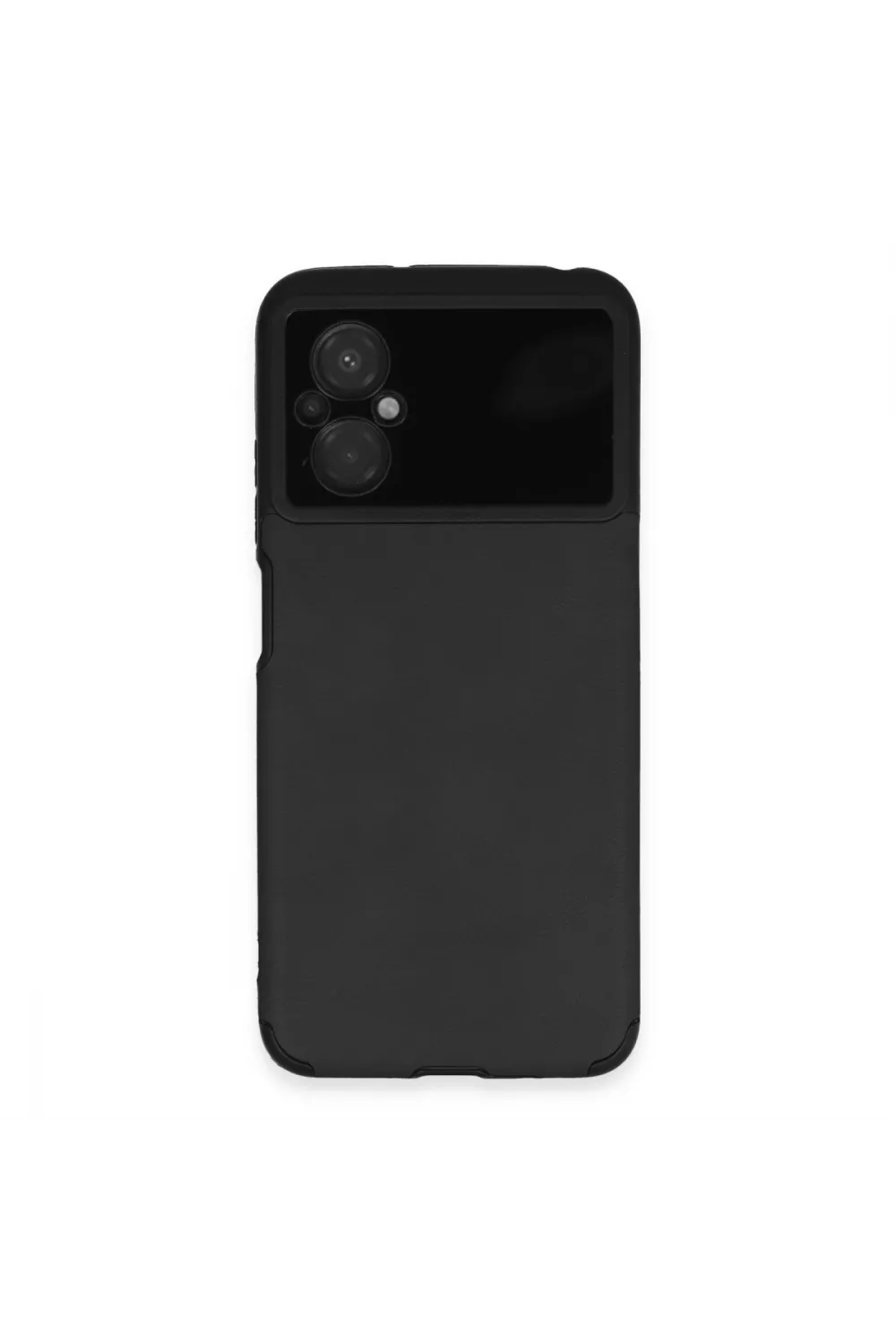 Xiaomi Poco M5 Kılıf Loop Deri Silikon - Siyah