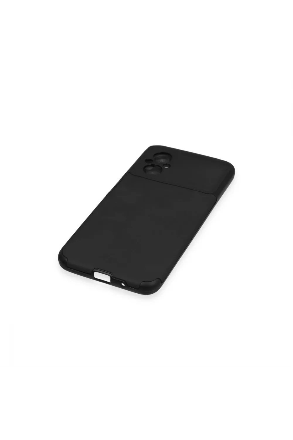 Xiaomi Poco M5 Kılıf Loop Deri Silikon - Siyah