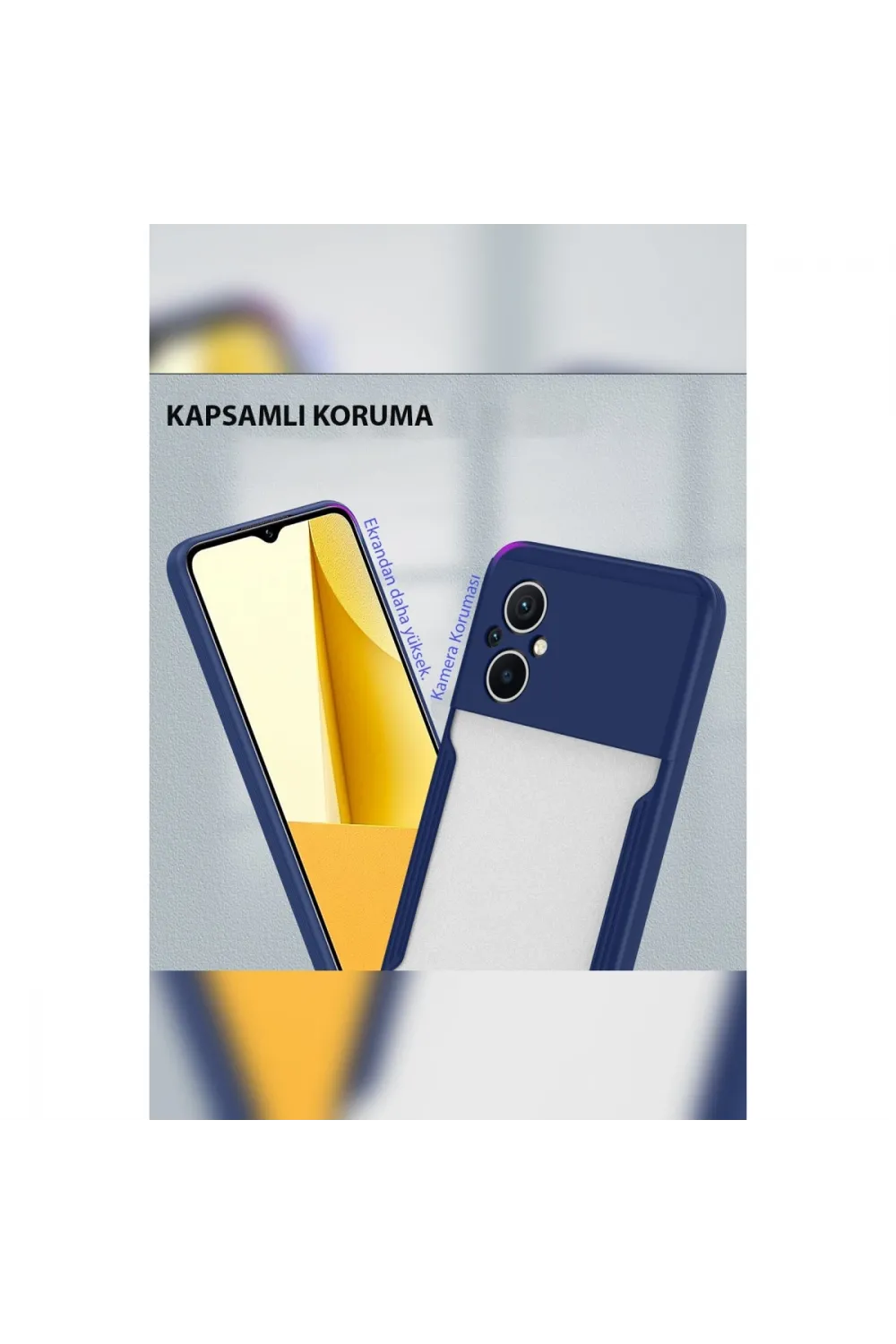 Xiaomi Poco M5 Kılıf Platin Silikon - Siyah