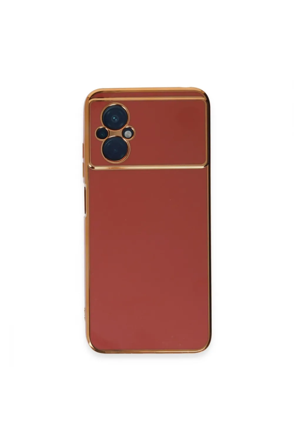 Xiaomi Poco M5 Kılıf Volet Silikon - Kırmızı