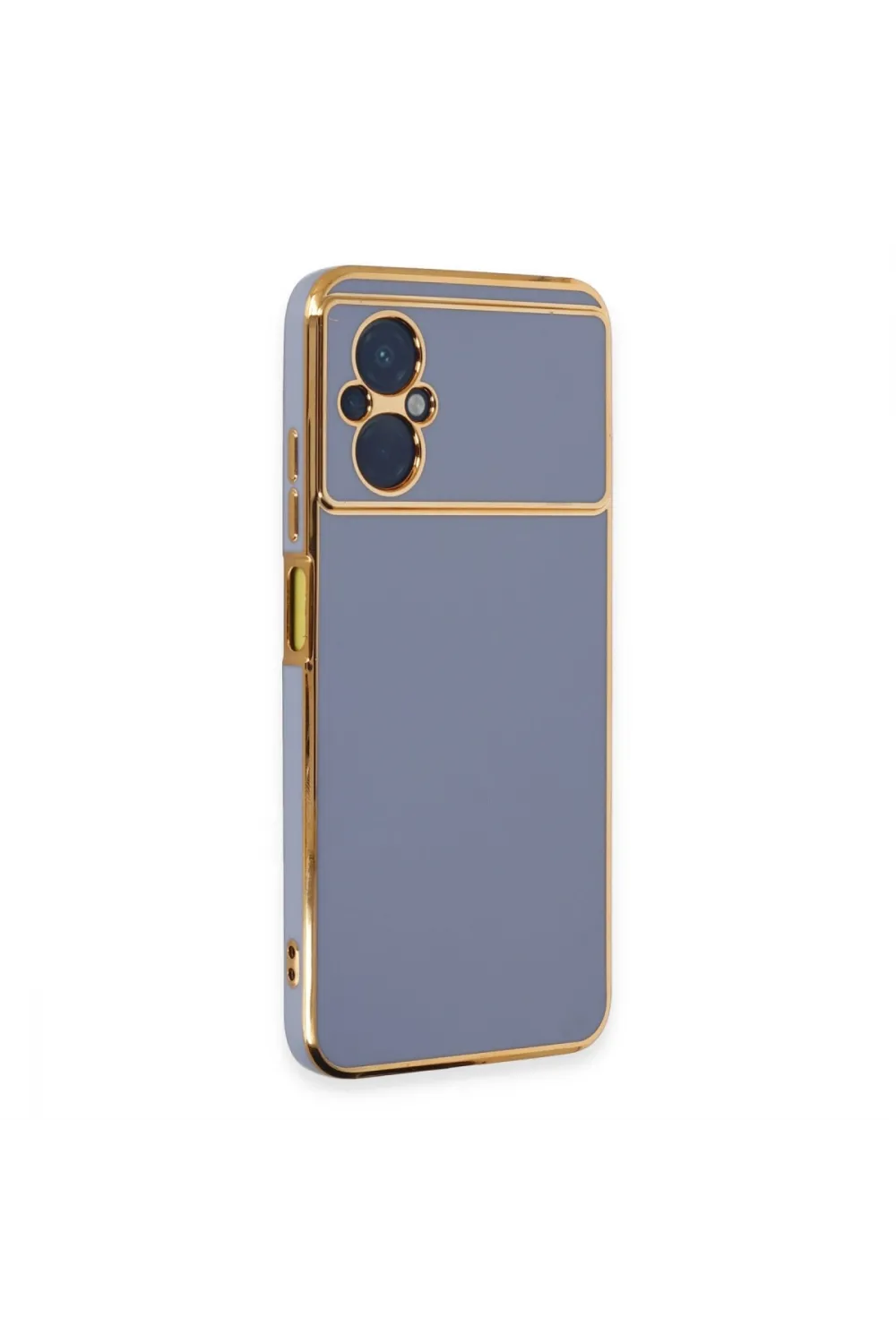 Xiaomi Poco M5 Kılıf Volet Silikon - Mavi