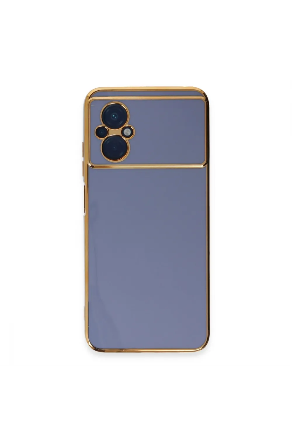 Xiaomi Poco M5 Kılıf Volet Silikon - Mavi