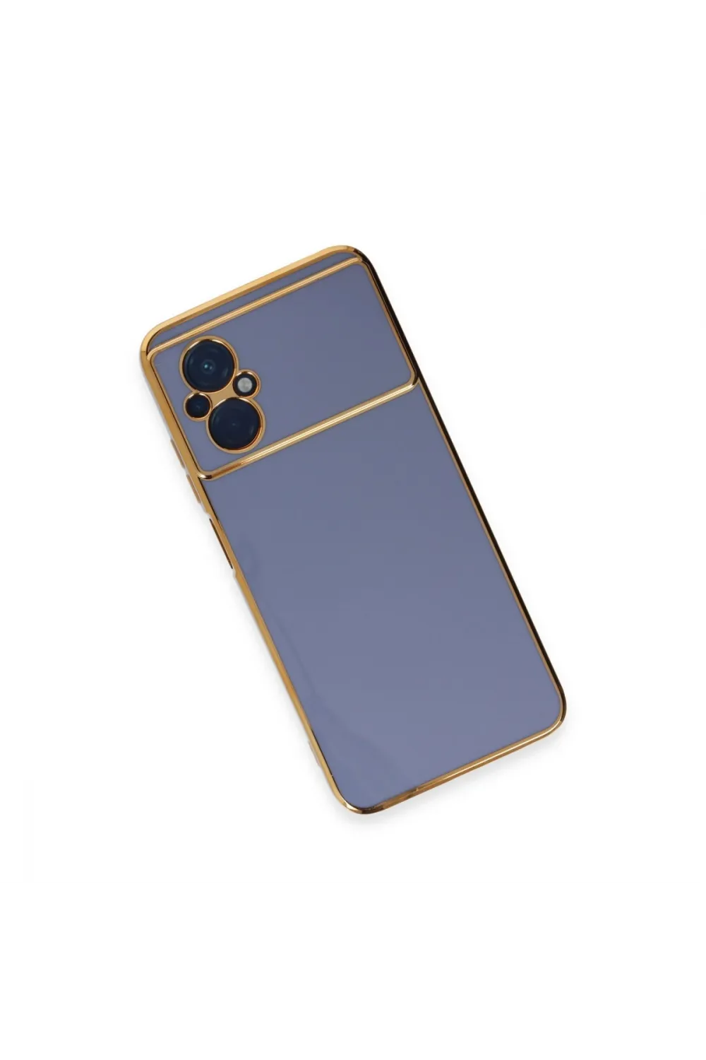 Xiaomi Poco M5 Kılıf Volet Silikon - Mavi