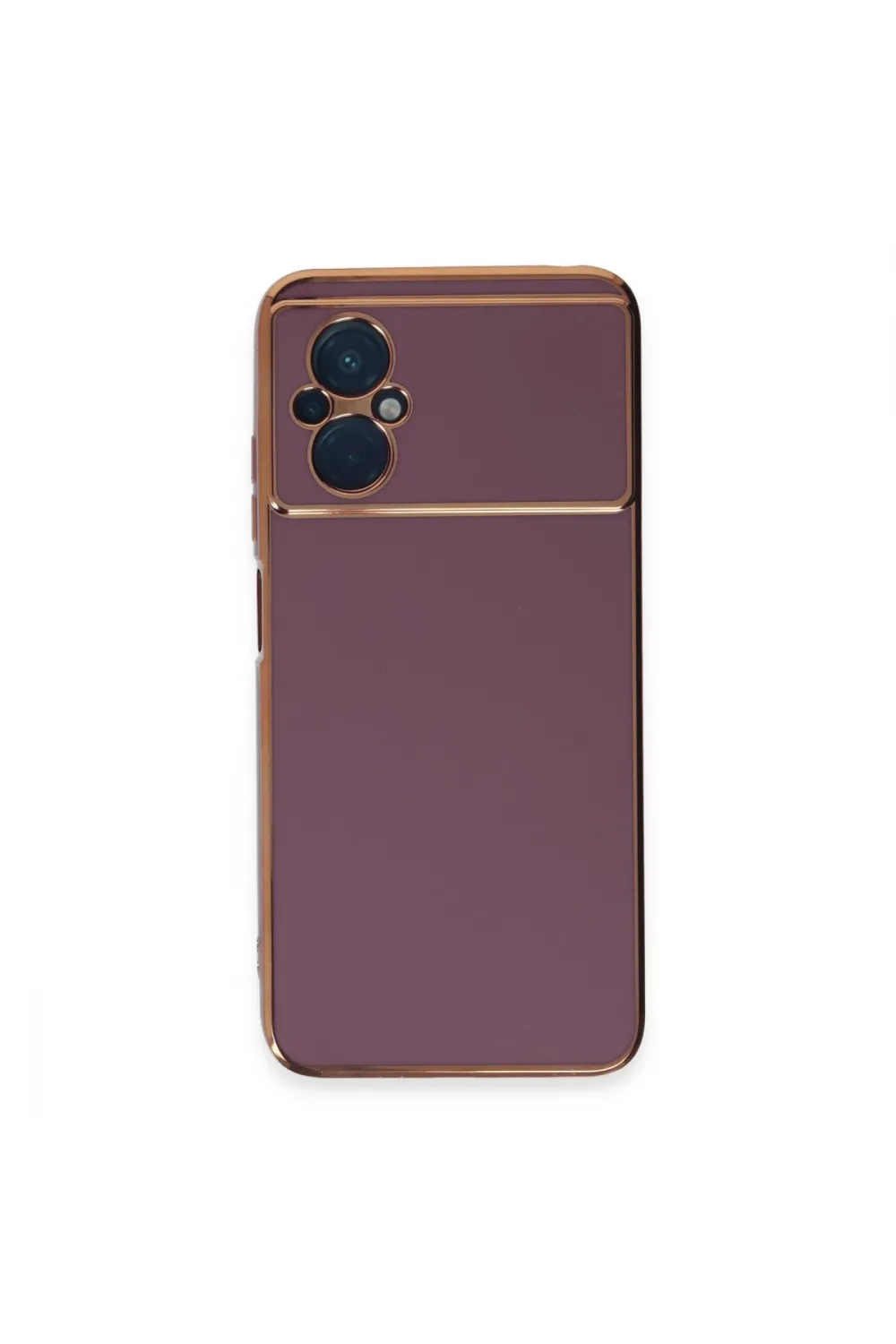 Xiaomi Poco M5 Kılıf Volet Silikon - Mor