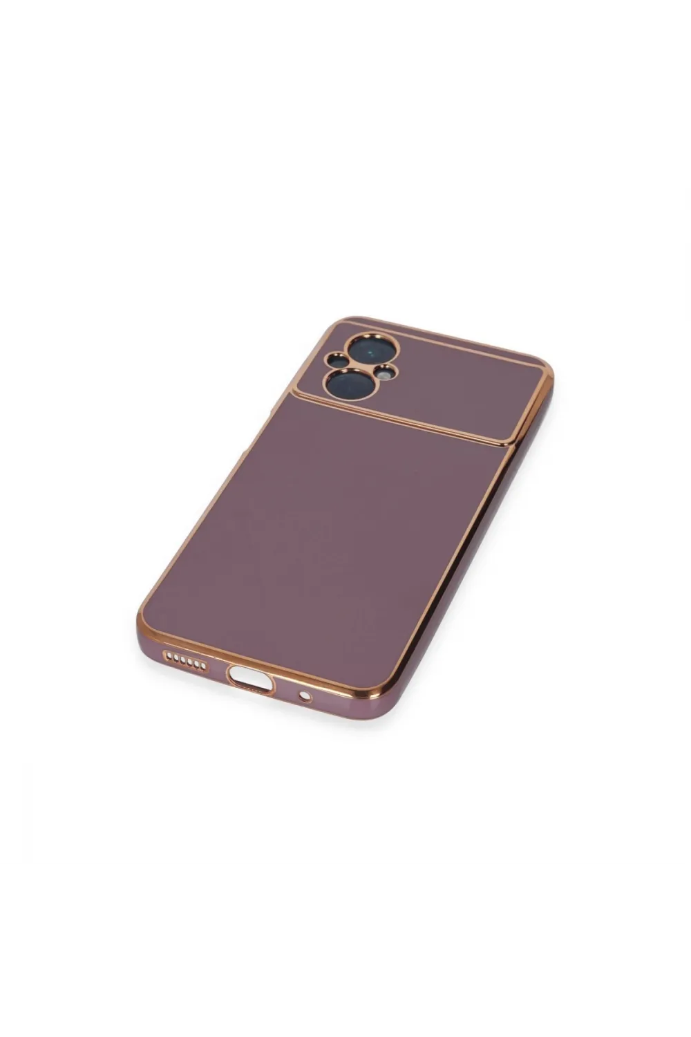 Xiaomi Poco M5 Kılıf Volet Silikon - Mor
