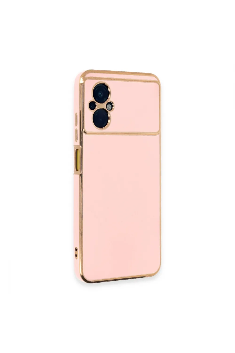 Xiaomi Poco M5 Kılıf Volet Silikon - Pembe