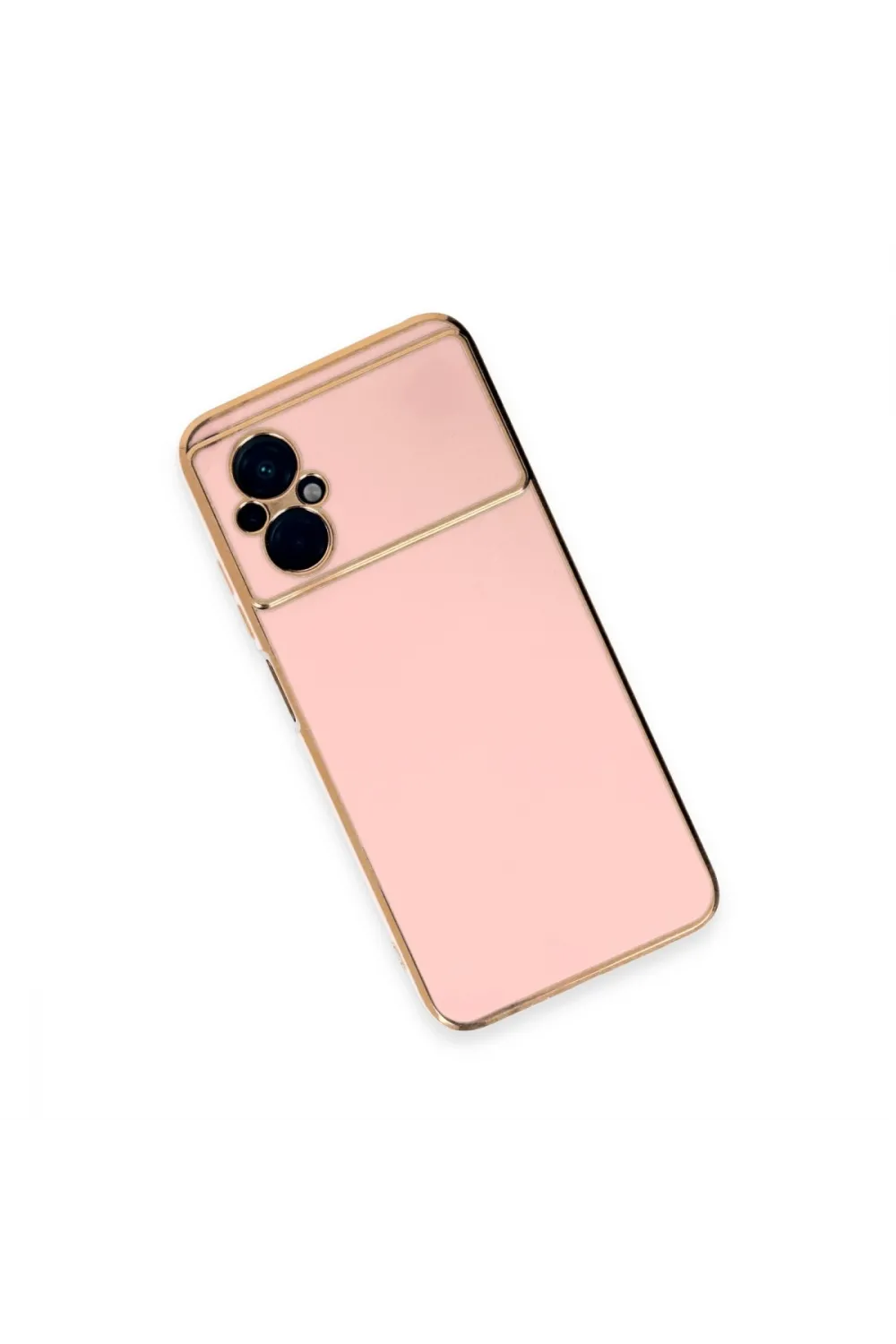Xiaomi Poco M5 Kılıf Volet Silikon - Pembe