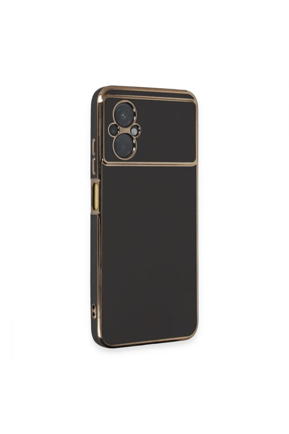Xiaomi Poco M5 Kılıf Volet Silikon - Siyah