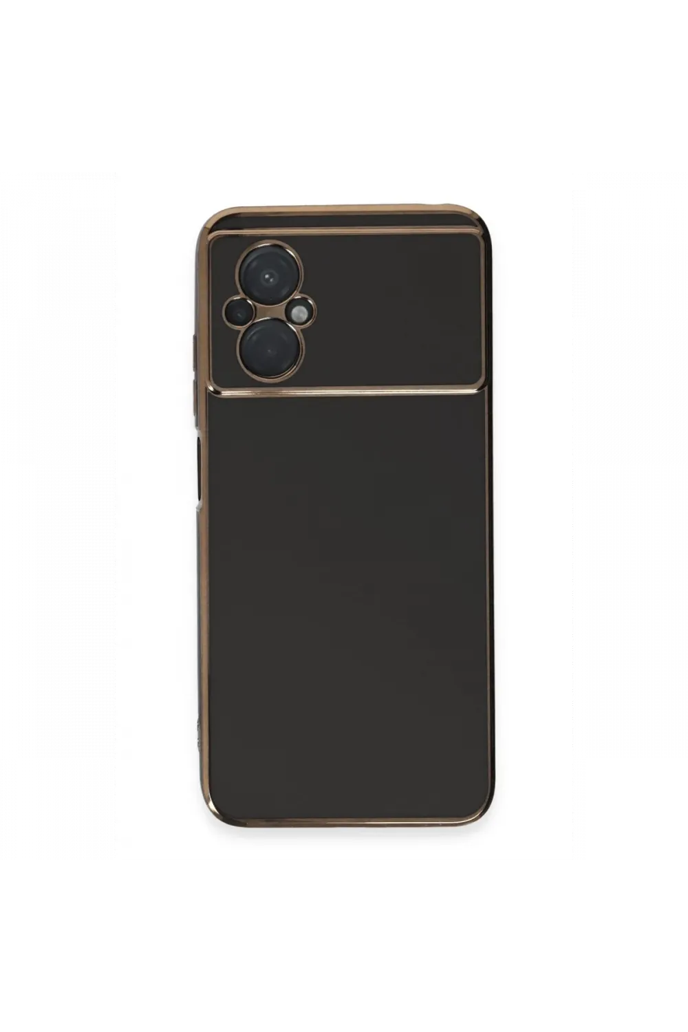 Xiaomi Poco M5 Kılıf Volet Silikon - Siyah