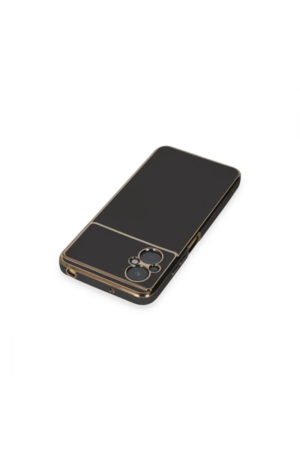 Xiaomi Poco M5 Kılıf Volet Silikon - Siyah