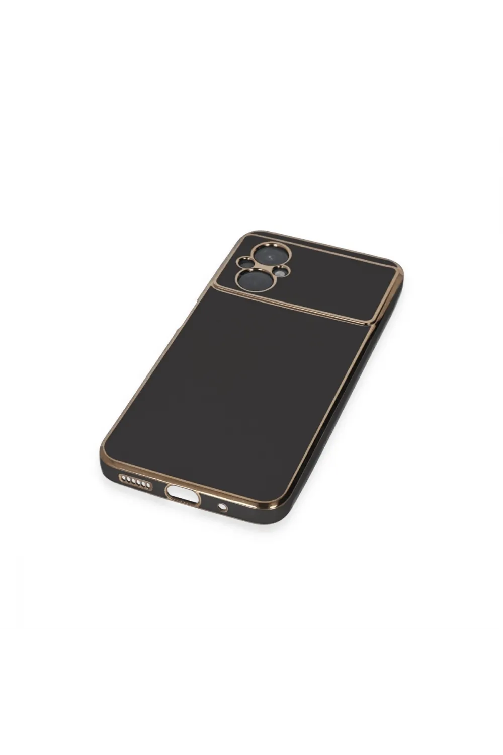 Xiaomi Poco M5 Kılıf Volet Silikon - Siyah