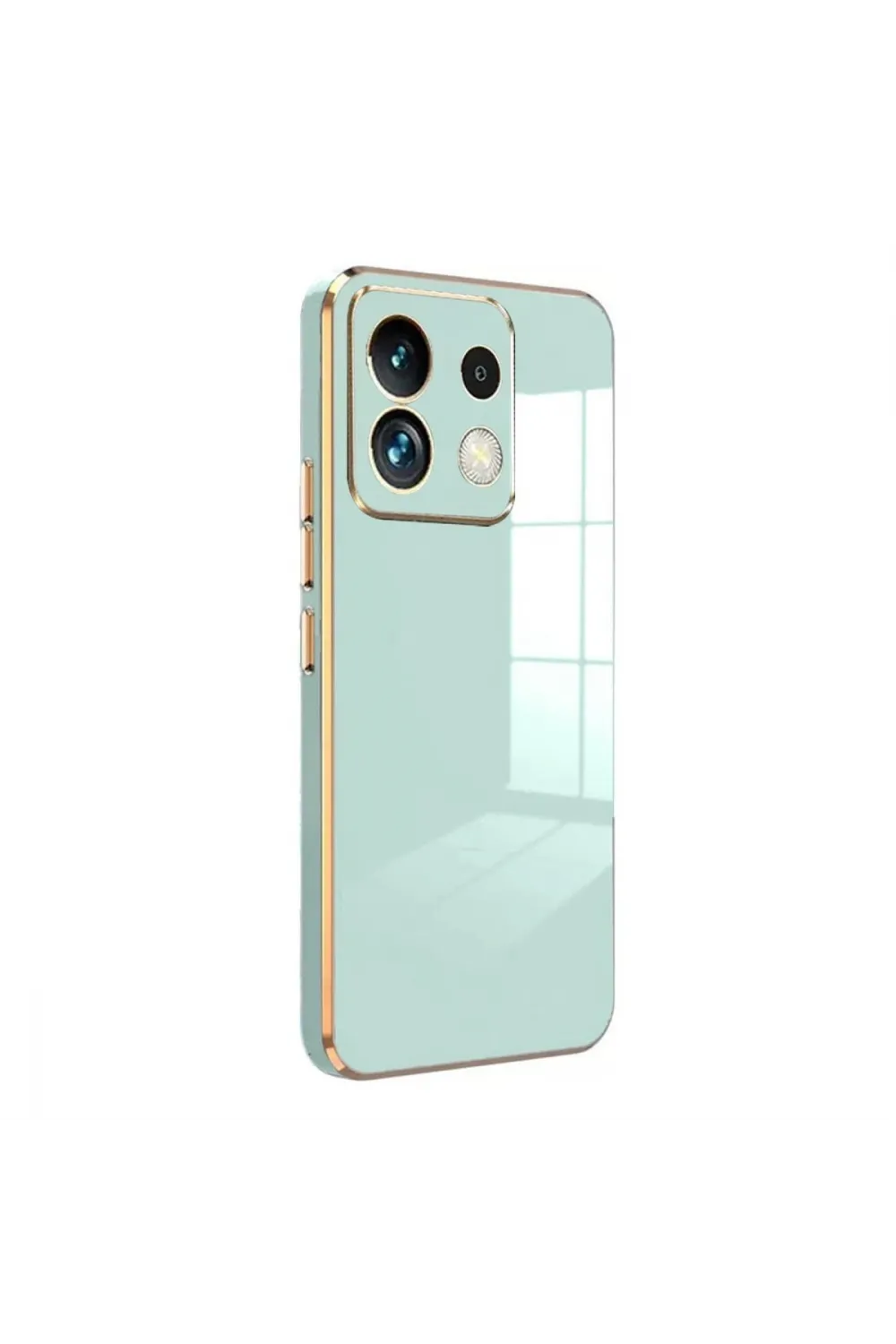 Xiaomi Poco M6 Pro 4g Kılıf Volet Silikon - Açık Yeşil
