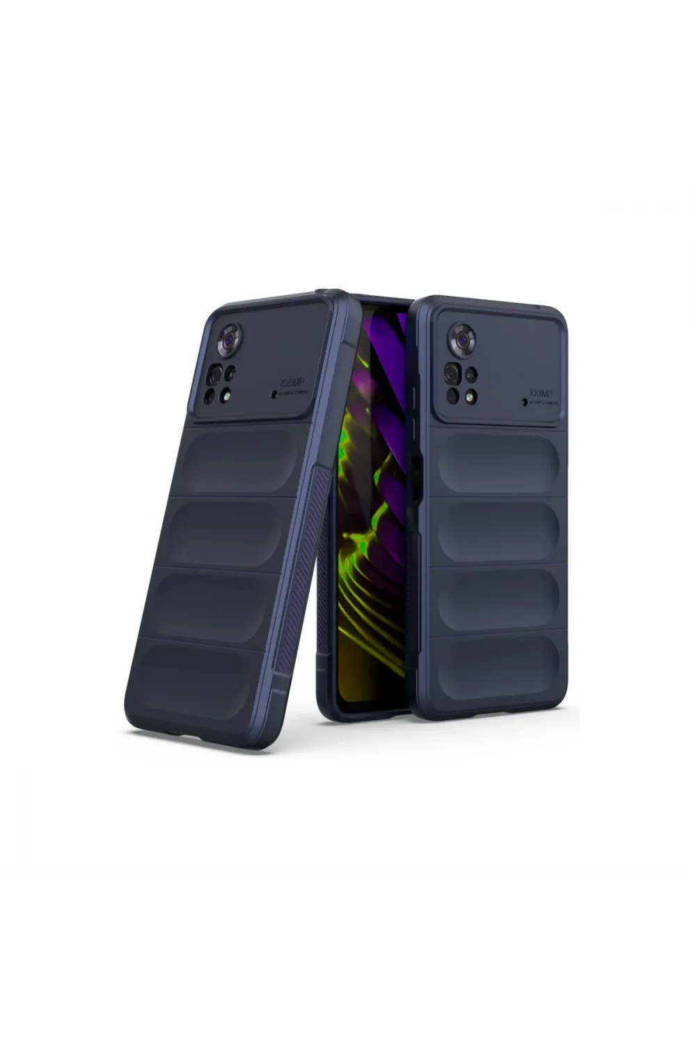 Xiaomi Poco X4 Pro 5g Kılıf Optimum Silikon - Lacivert