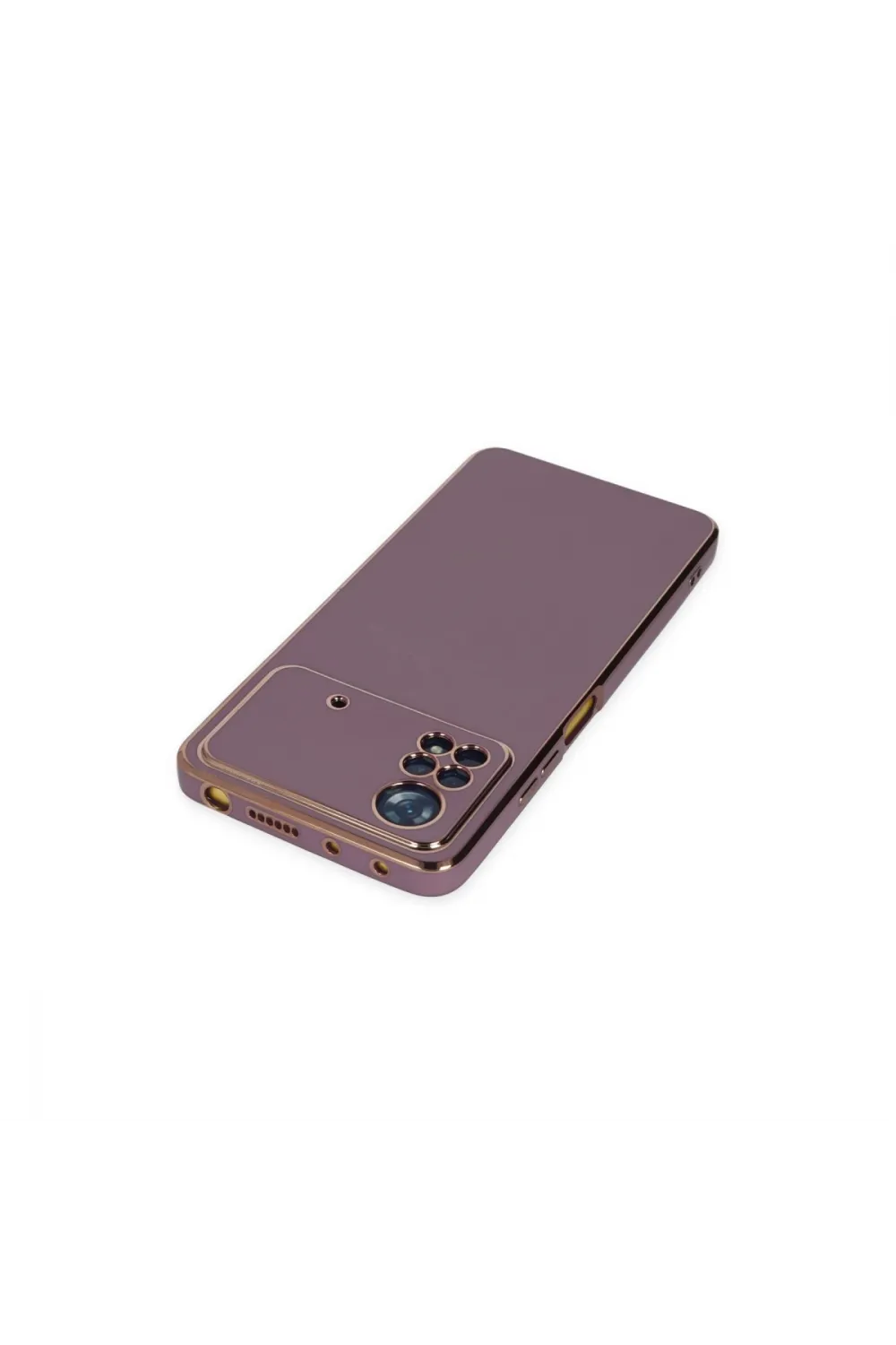 Xiaomi Poco X4 Pro 5g Kılıf Volet Silikon - Mor