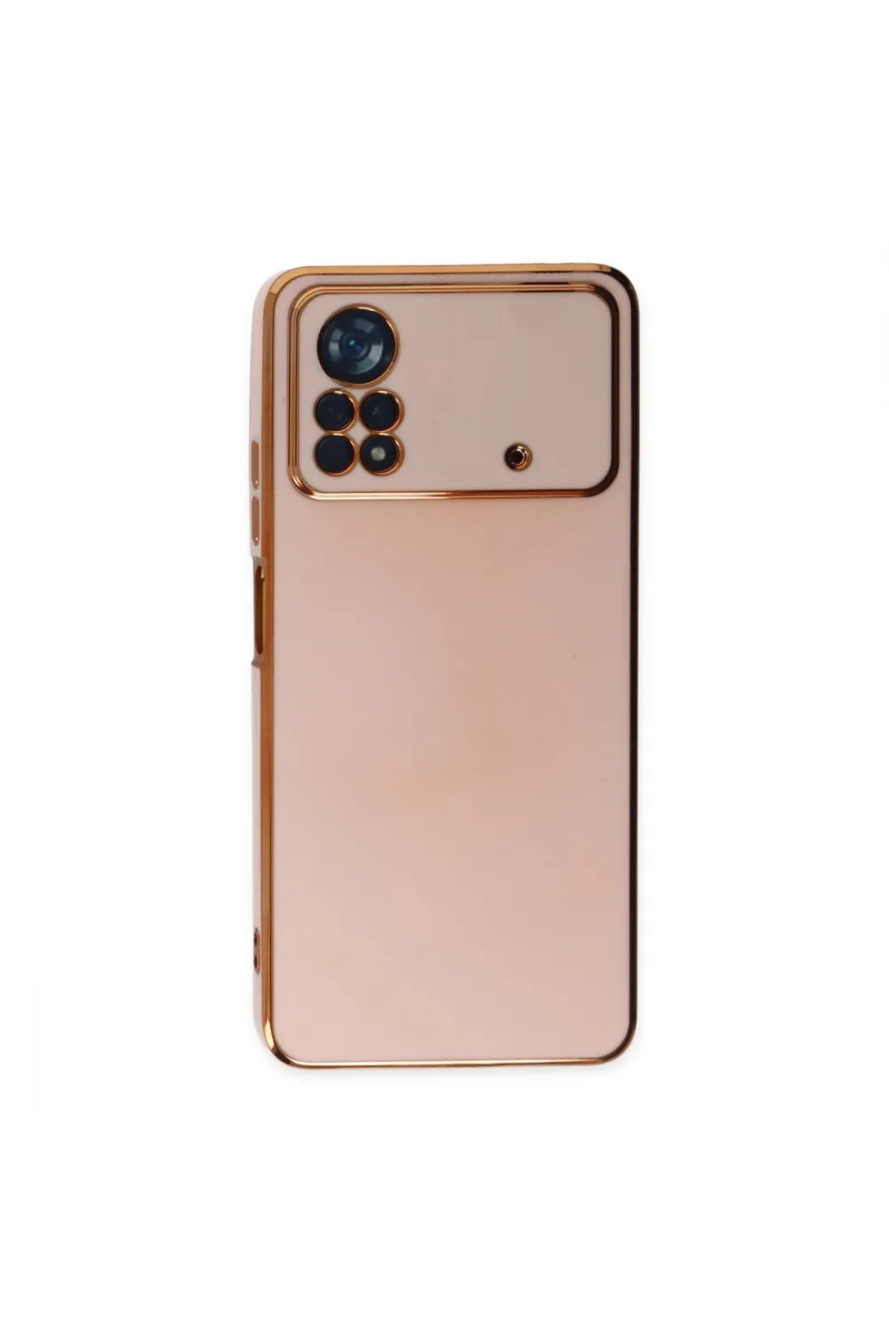 Xiaomi Poco X4 Pro 5g Kılıf Volet Silikon - Pembe