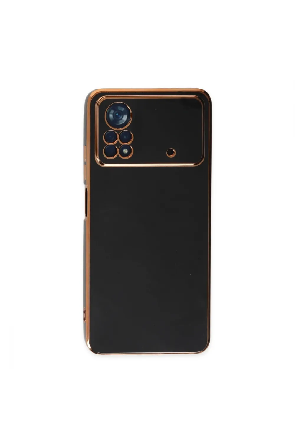 Xiaomi Poco X4 Pro 5g Kılıf Volet Silikon - Siyah