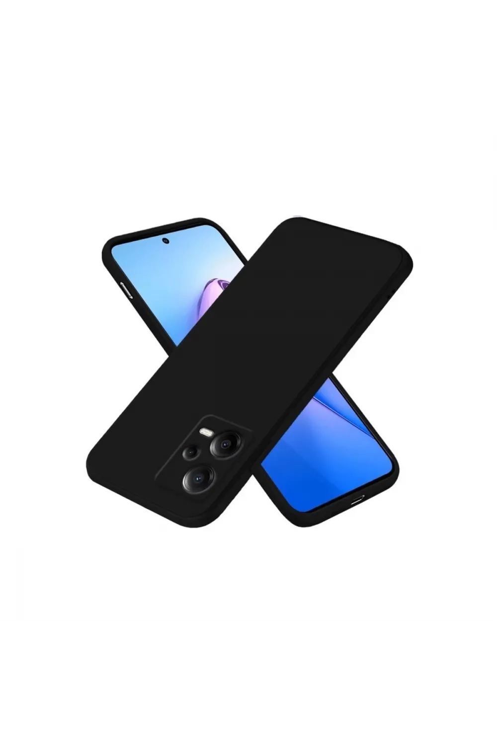 Xiaomi Poco X5 5g Kılıf First Silikon - Siyah