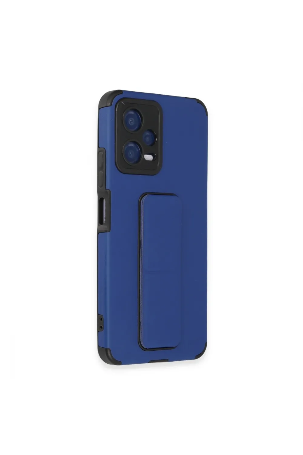 Xiaomi Poco X5 5g Kılıf Mega Standlı Silikon - Mavi