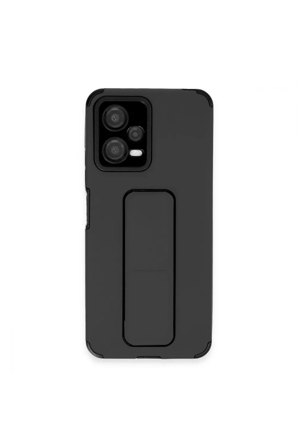 Xiaomi Poco X5 5g Kılıf Mega Standlı Silikon - Siyah