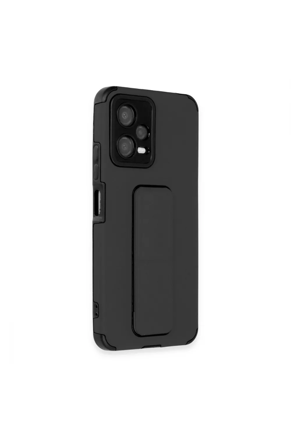 Xiaomi Poco X5 5g Kılıf Mega Standlı Silikon - Siyah
