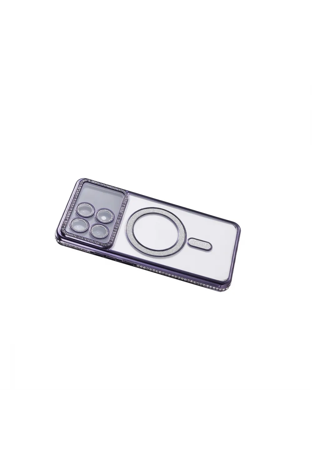 Xiaomi Poco X6 Pro Joke Simli Magneticsafe Kılıf - Derin Mor